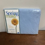 Vintage Springmaid Iron Percale Blue Twin Fitted Sheet Made Usa Nos New. Fixed Price $24.49.