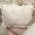 Rare Vintage Bella Notte Amy Pillow Boudoir White Pink Floral,embroidered New. Fixed Price $125.00.