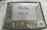 Bare Home 4 Pc King Color Moss/sage Sheet Set Premium Microfiber. Fixed Price $28.96.