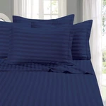 Elegant Comfort Best, Softest, Coziest 6-PIECE Sheet Sets! Queen, Navy Blue. Fixed Price $36.36.
