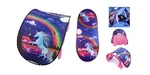 Twin Dream Tents Set Of 2 Beds Unicorn Fantasy Pink Vibrant Colors. Fixed Price $20.00.