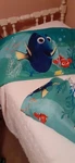 Walt Disney Dory Twin Sheet Set With 2 Bed Pillows. Fixed Price $25.00.