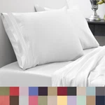 Sweet Home Collection 1800 Series Deep Pocket Microfiber 4 Piece Sheet Set. Fixed Price $23.99.