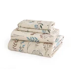 Jsd Beige Boho Floral Cotton Sheet Set Full Size, 300 Tc Printed Sateen Bed S.... Fixed Price $64.54.