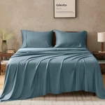 Gokotta Queen Set 4 PIECE,100 Rayon Derived From Bamboo Sheets,cooling .... Fixed Price $160.40.
