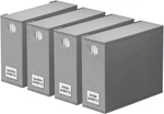 Spaceaid 4 Pack Bed Sheet Organizers And Storage, Foldable For Linen. Fixed Price $34.40.