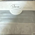 Dea Light/medium Grey 4PC King Sheet Set 600 Thread Count Made Italy Bnip. Fixed Price $325.06.