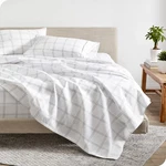 Bare Home Ultra-soft Sheet Set Prints Deep Pockets. Fixed Price $45.99.