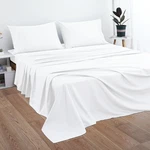 Plushy Comfort Luxury Queen Flat Sheets Piece In 100 Egyptian Cotton 800 Tc. Fixed Price $34.47.