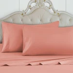 Mainstays Twin Xl Soft Microfiber 3 Piece Bed Sheet Set (racy/hot Pink) 14" Deep. Fixed Price $18.66.