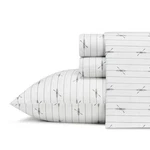 Eddie Bauer - King Sheets, Cotton Percale Bedding Set, Crisp Cool Home Decor.... Fixed Price $92.68.