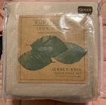 New Pure Beech Jersey Knit Sheet Set Queen Taupe 100% Modal Soft Bedding. Fixed Price $199.00.