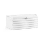 Arkwright Bulk Twin Flat Bed Sheets - Pack Of 6, 100% Cotton Sateen Top Sheet.... Fixed Price $131.31.