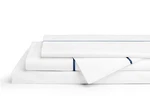 Linen Home 100% Cotton Marrow Percale Sheet Set, Queen Size, Dark Blue, 4 Pieces. Fixed Price $29.97.