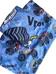 Monster Truck Sheet Set Queen Boys Blue Fitted Pillowcases Kids Bedding. Fixed Price $12.99.