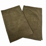 Vintage Ralph Lauren Corduroy Standard Olive Green Pillow Sham Set Of 2. Fixed Price $49.89.