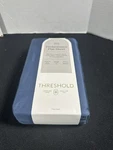 Threshold Twin Xl Flat Sheet 400TC Cotton Sateen Blue Performance Bleach Friendl. Fixed Price $16.95.