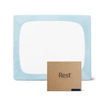 Rest Evercool + Fitted Sheet, Queen Size, Light Blue, 15" Deep (up To. Fixed Price $127.25.