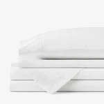 The Company Store Classic Cool Cotton Percale Bed Sheet Set Solid 100%. Fixed Price $57.00.