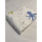 Pbk Under The Sea Twin Flat Sheet Ocean Water Fish Turtles Pottery Barn Cotton. Fixed Price $16.20.