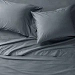 Queen 400 Thread Count Percale Sheet Set Mineral Blue - Casaluna. Fixed Price $43.99.