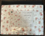 Modern Threads Sweet Rose Ivory Queen Floral Microfiber Sheet Set. Fixed Price $30.00.
