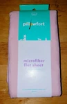 Pillowfort Flat Bed Sheet Twin Microfiber Light Pink Brushed Softness. Fixed Price $9.99.