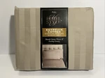 Hotel Style 600 Thread Ct 100% Cotton W/damask Weave Full Sheet Set Soft Silver. Fixed Price $48.62.