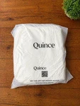 New Quince Bamboo Sheet Set With Flat Size Full - White (free Shipping). Fixed Price $84.95.