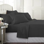 Danjor Linens Bed Sheet Set Size For Hot Sleepers, Queen, 09 - Black. Fixed Price $48.27.