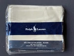 New! Ralph Lauren *twin Fitted Sheet Yellow White Oxford Classic Stripe Rare!. Fixed Price $59.95.