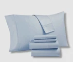 Everyday Home Blue Trident 300 Thread Count Cotton 4PC Sheet Set Size, King.. Fixed Price $51.30.