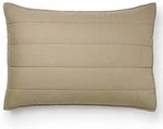 Ralph Lauren Corso Campania Natural Cotton Linen Quilted Pillow Sham Nw Standard. Fixed Price $69.95.