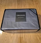 Vera Wang King Sheet Set Luxury Sateen Cotton Bedding 800 Thread Count Gray. Fixed Price $89.99.