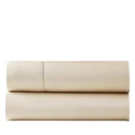 Ralph Lauren Organic Sateen Flat Sheet, Twin Coastal Sand Color. Fixed Price $84.99.