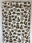 Pillowfort Forest Friends Twin Flat Sheet Brown White Bear Owl Raccoon Hedgehog. Fixed Price $6.71.