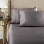 Pure Parima 100% Egyptian Cotton Yalda Split King Size Charcoal Sheet Set. Fixed Price $101.50.