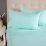 Concierge Collection Full Sheet Set Six Piece 200 Thread Count Aqua. Fixed Price $26.99.