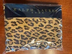 Ralph Lauren Home Aragon Neutral Leopard Animal Print Twin Deep Fitted Sheet Nip. Fixed Price $79.99.