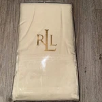 Lauren Ralph Pillowcases King Size Khaki Tan 100% Cotton Set Of 2 400TC. Fixed Price $62.95.