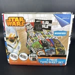 New Disney Star Wars Characters Twin Sheet Set 3-PIECE Microfiber. Fixed Price $42.00.