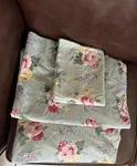 Ralph Lauren Cottage Lane Floral Twin Size Sheet Countryset 4 Pcs Green Vintage. Fixed Price $59.99.