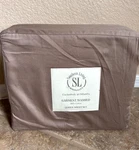 Southern Living Simplicity Garment Washed Cotton Queen Sheet Set Taupe $139 Nip. Fixed Price $51.95.