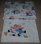Vtg 70S Raggedy Ann & Andy Twin Size Flat Fitted Bed Sheet Bobbs Merrill Pacific. Fixed Price $49.99.