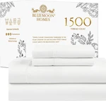 Ultra Luxury California King Egyptian Cotton Sheets Set - 1500 Tc, White. Fixed Price $209.99.