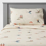 Dragon Cotton Kids' Sheet Set - Pillowfort. Fixed Price $63.00.