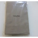 Calvin Klein Home Queen Flat Sheet Tan Taupe Blanket Stitch Twill Bedding New. Fixed Price $36.00.