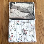 Nos Vintage Jc Penney Susan Floral Full Flat (1) & Fitted Sheet Set *read*. Fixed Price $30.00.