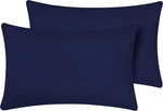 Hriksh Travel Pillow Case 12X18 12"X18" Envelope (2 Pc), Navy Blue. Fixed Price $20.01.