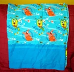 Spongebob Squarepants Full Flat Sheet Characters Jay Franco Cutter Fabric. Fixed Price $17.99.